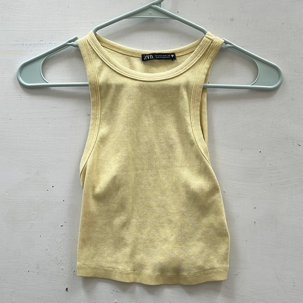 Zara cropped tank
